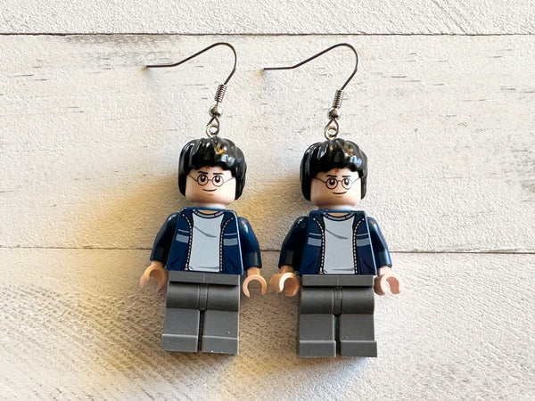 Handmade Lego Harry Potter Mini Fig Earrings