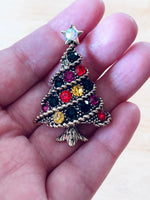 Holiday Brooch - Christmas Tree