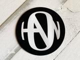 Hanson Black Logo Magnet