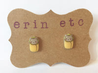Handmade Plastic Earrings - Purrito