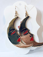 Dangle Earrings - Moon Drop