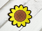 Sunflower Car Magnet