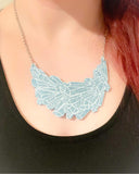 Handmade Resin Necklace - Fall Crystal